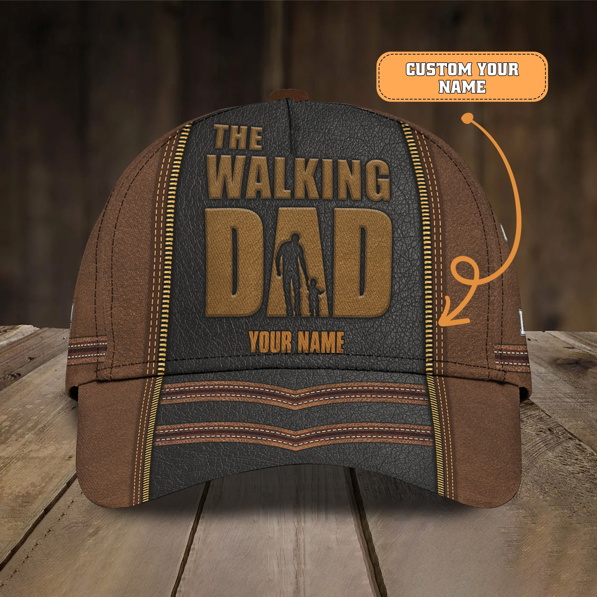Personalized Custom Classic Cap For Best Dad Gift Trucker Hats Custom Hats Gifts For Men & Women