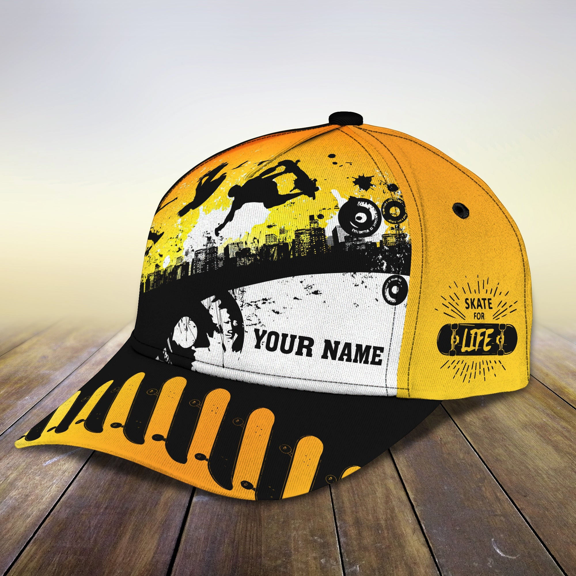 Personalized Custom Classic Cap For Skateboarders - Nt - Ct Trucker Hats Custom Hats Gifts For Men & Women
