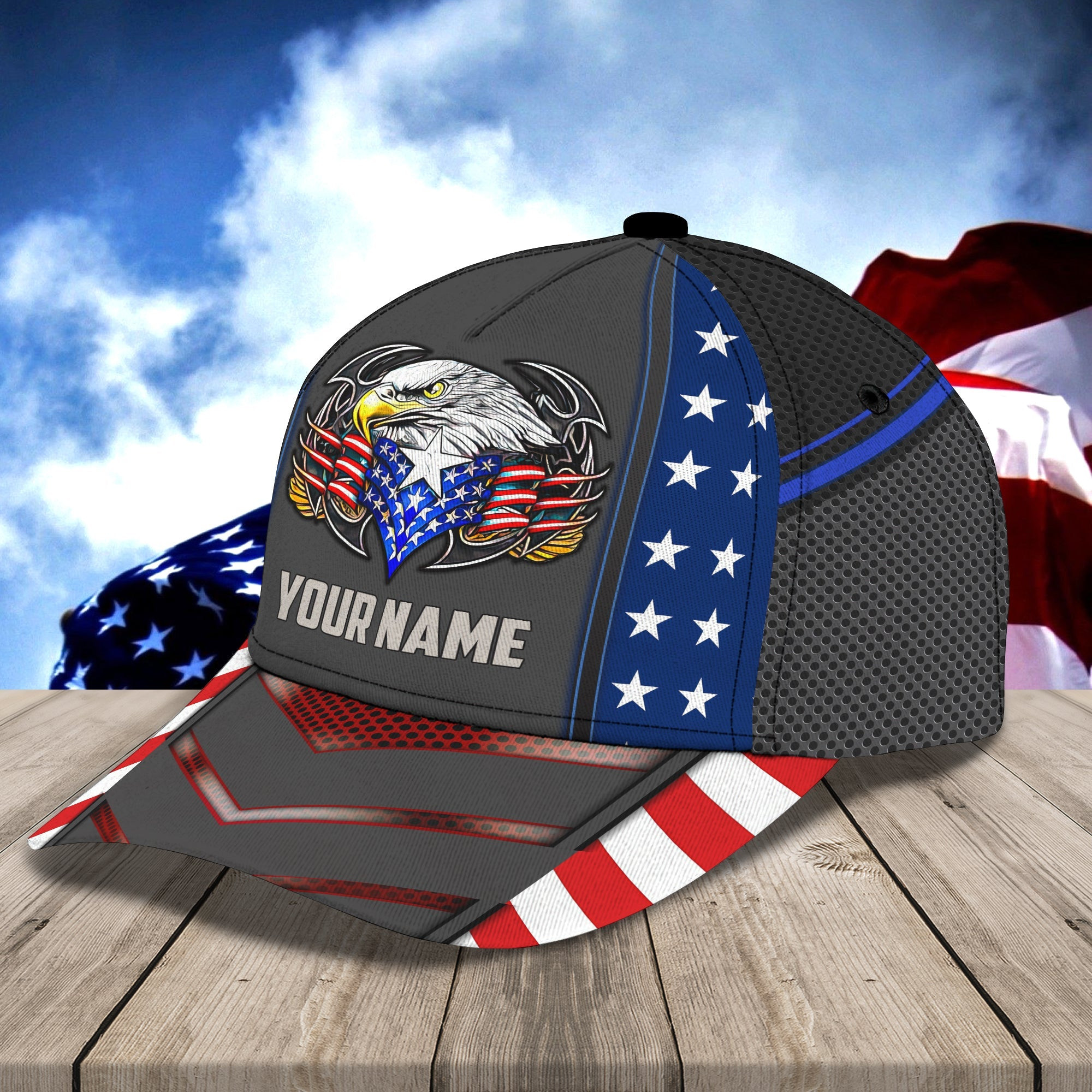 Personalized Custom Classic Cap - Hk-H Trucker Hats Custom Hats Gifts For Men & Women