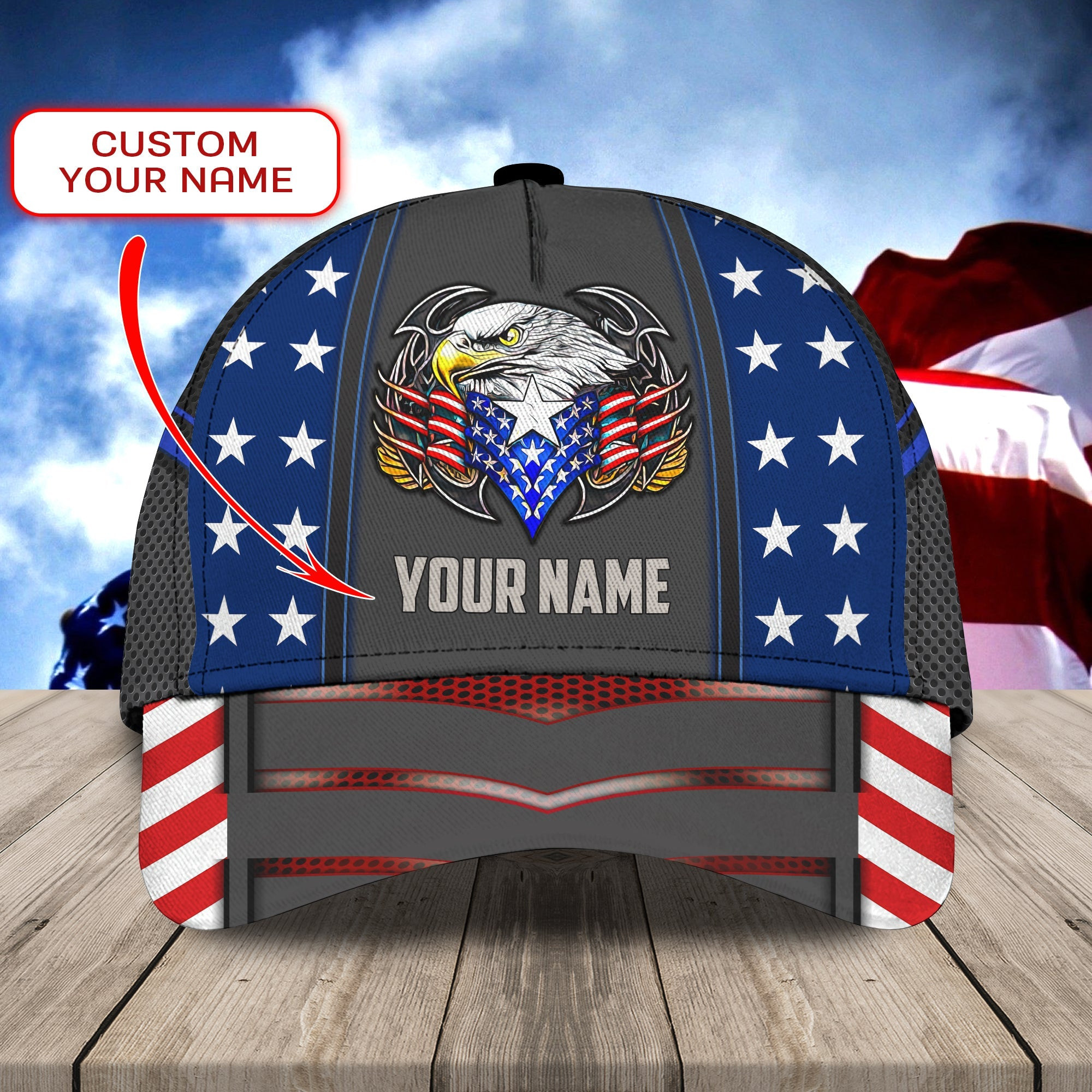Personalized Custom Classic Cap - Hk-H Trucker Hats Custom Hats Gifts For Men & Women