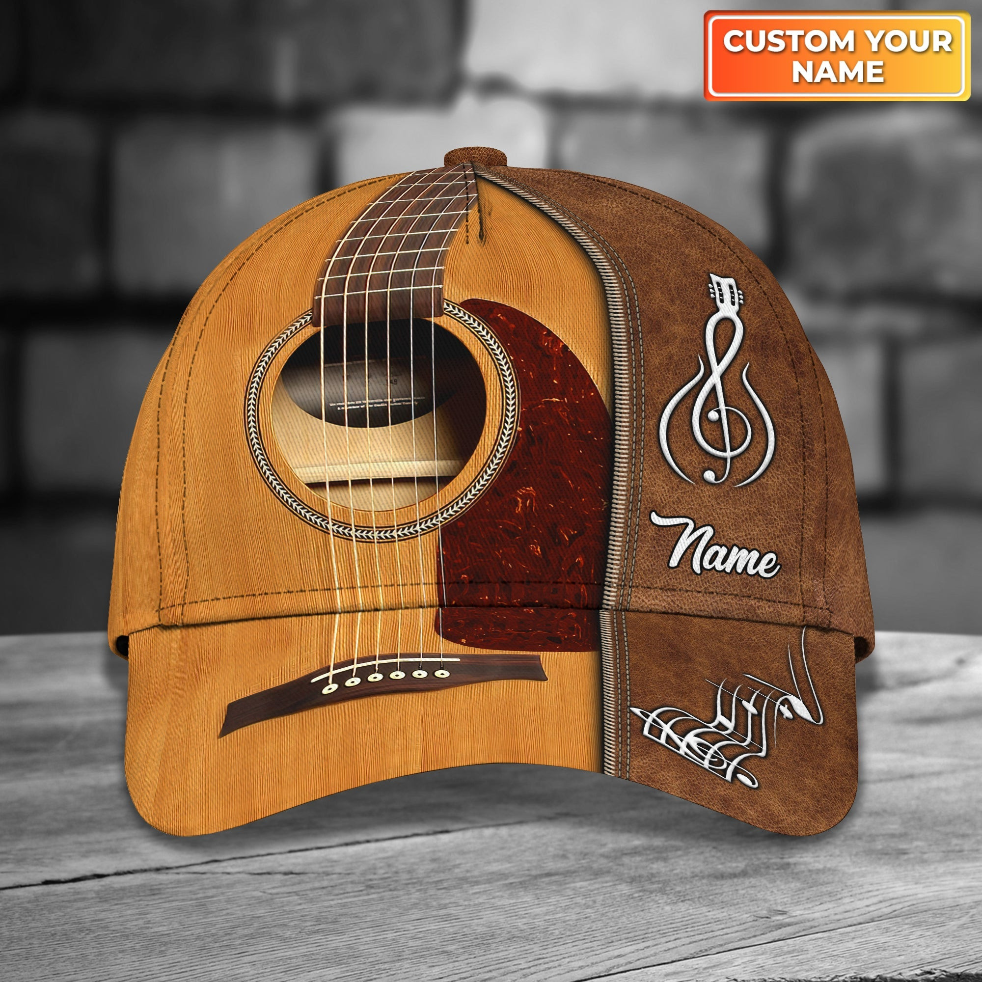 Personalized Custom Classic Cap - Perfect Gift For Guitar Enthusiasts Trucker Hats Custom Hats Gifts For Men & Women