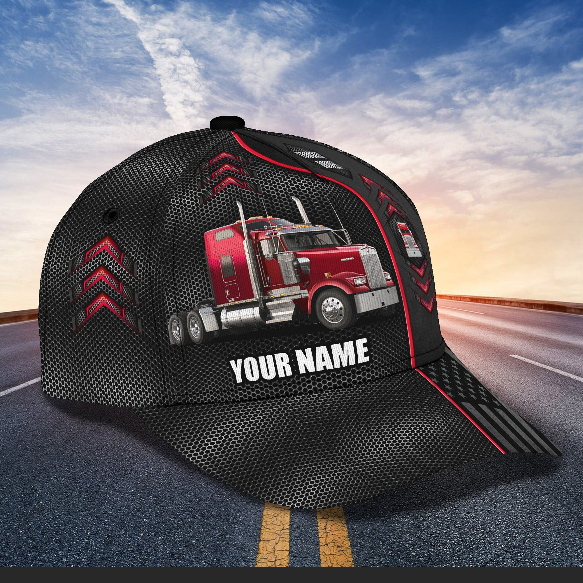 Personalized Custom Classic Cap - Perfect Gift For Truckers Trucker Hats Custom Hats Gifts For Men & Women