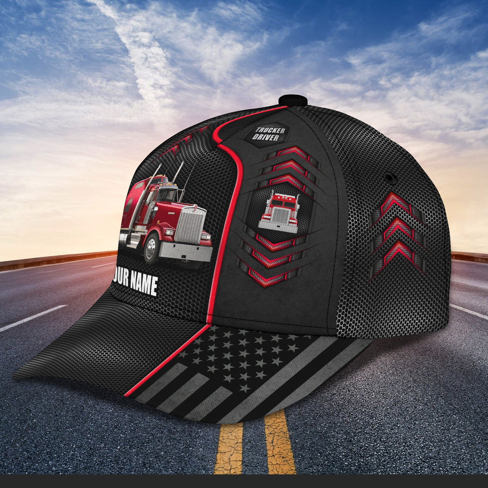 Personalized Custom Classic Cap - Perfect Gift For Truckers Trucker Hats Custom Hats Gifts For Men & Women