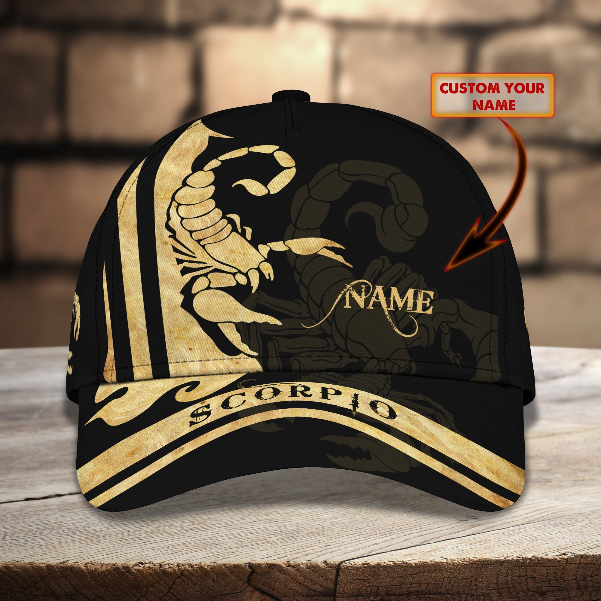 Personalized Custom Classic Cap - Scorpio Trucker Hats Custom Hats Gifts For Men & Women
