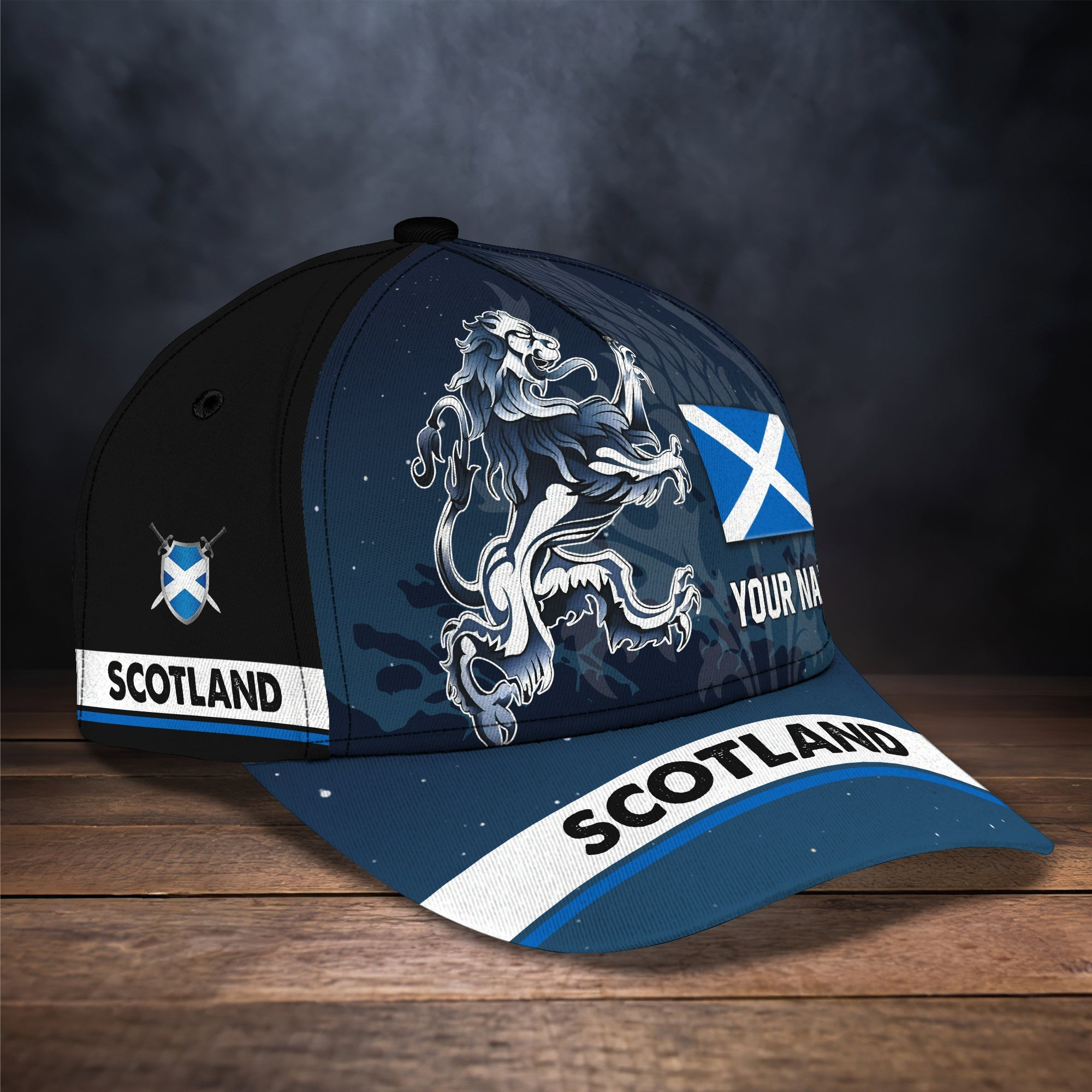 Personalized Custom Classic Cap - Scotland Trucker Hats Custom Hats Gifts For Men & Women