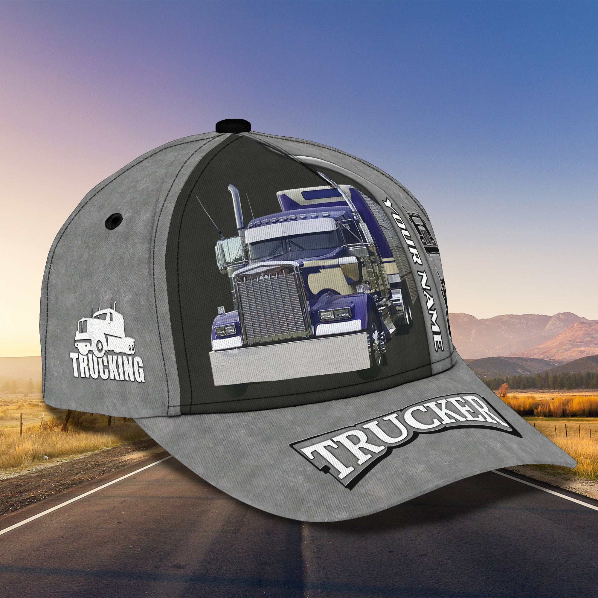 Personalized Custom Classic Trucker Cap Trucker Hats Custom Hats Gifts For Men & Women
