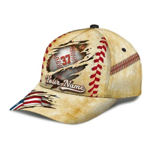 Personalized Custom Crack Baseball Classic Cap Trucker Hats Custom Hats Gifts For Men & Women