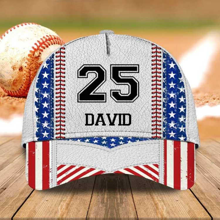 Personalized Custom Crack Baseball Classic Cap for Men, Baseball Team Gift for Him Baseball Hats Trucker Hats Custom Hats Gifts For Men & Women