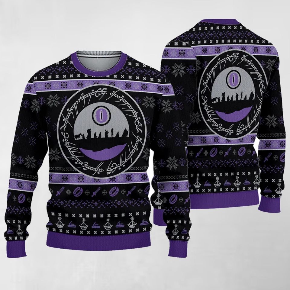 Personalized Custom Logo 3D Ugly Christmas Sweater