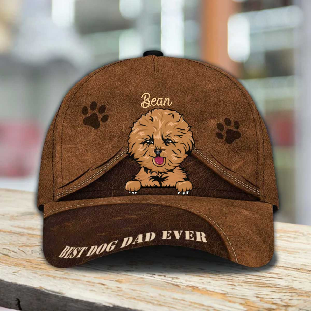 Personalized Cute Bichon Frise Hat, Custom Bichon Frise Cap 3D for Mom Who loves Bichon Frise Trucker Hats Custom Hats Gifts For Men & Women