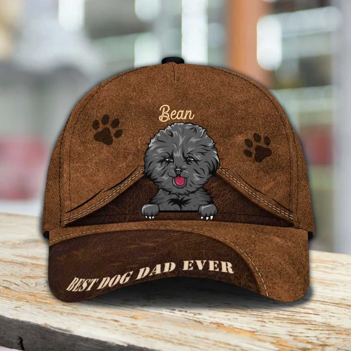 Personalized Cute Bichon Frise Hat, Custom Bichon Frise Cap 3D for Mom Who loves Bichon Frise Trucker Hats Custom Hats Gifts For Men & Women