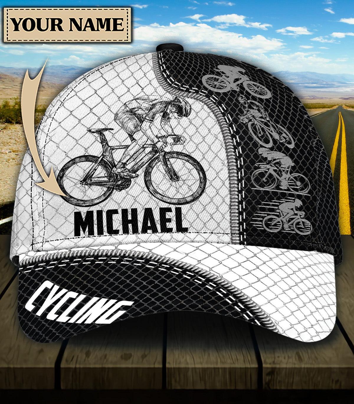 Personalized Cycling Classic Cap Trucker Hats Custom Hats Gifts For Men & Women