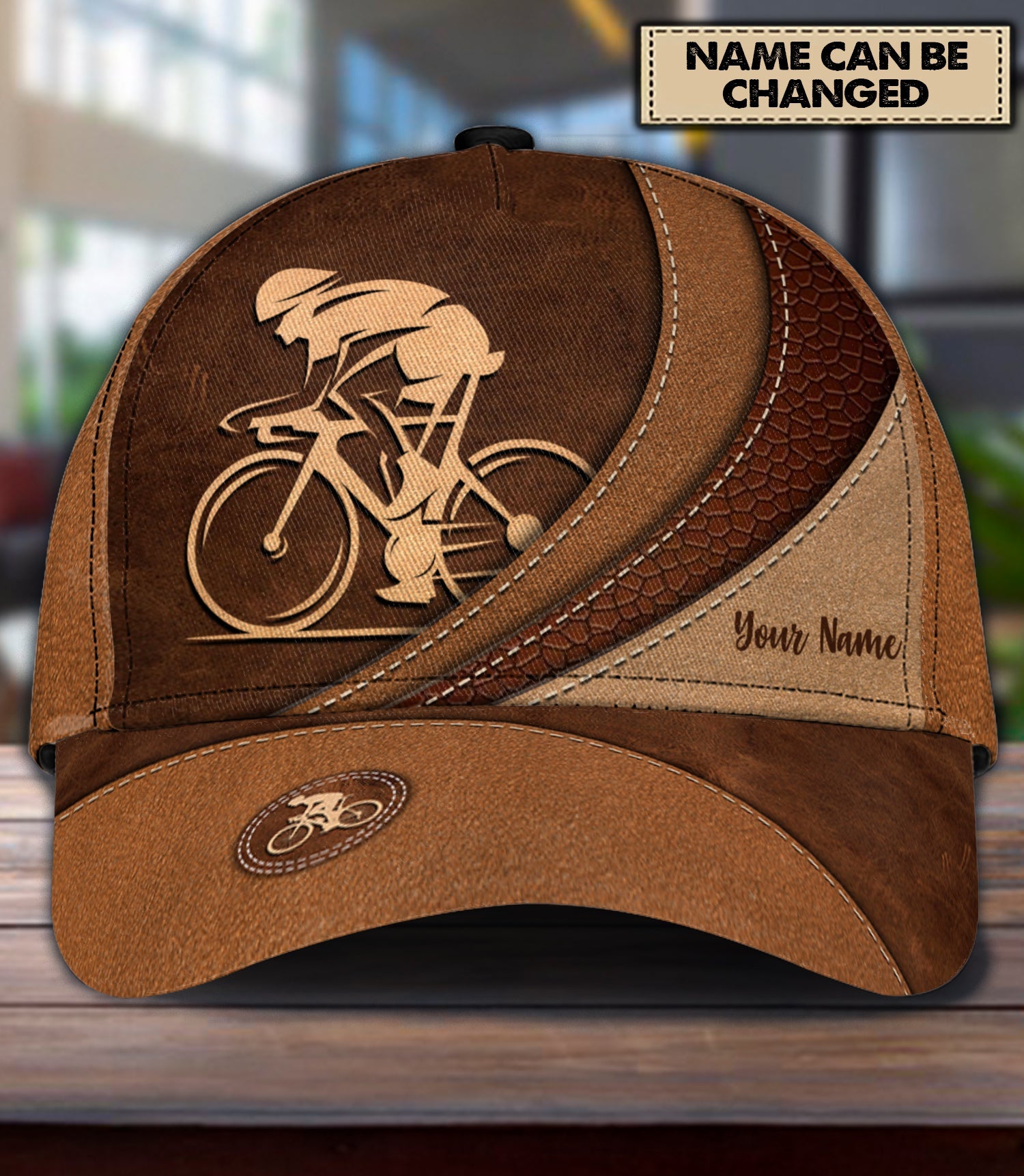 Personalized Cycling Classic Cap  Trucker Hats Custom Hats Gifts For Men & Women