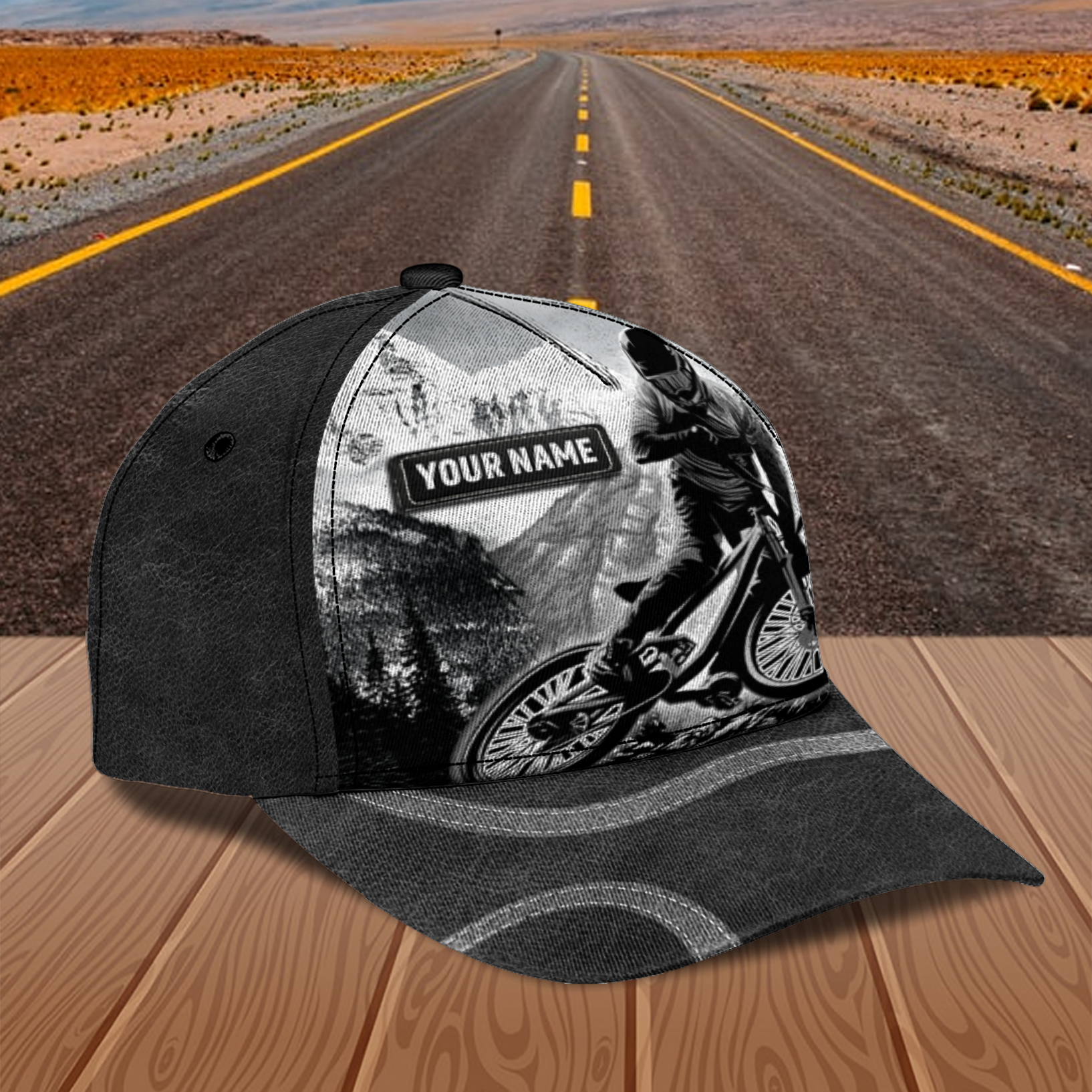 Personalized Cycling Classic Cap Trucker Hats Custom Hats Gifts For Men & Women