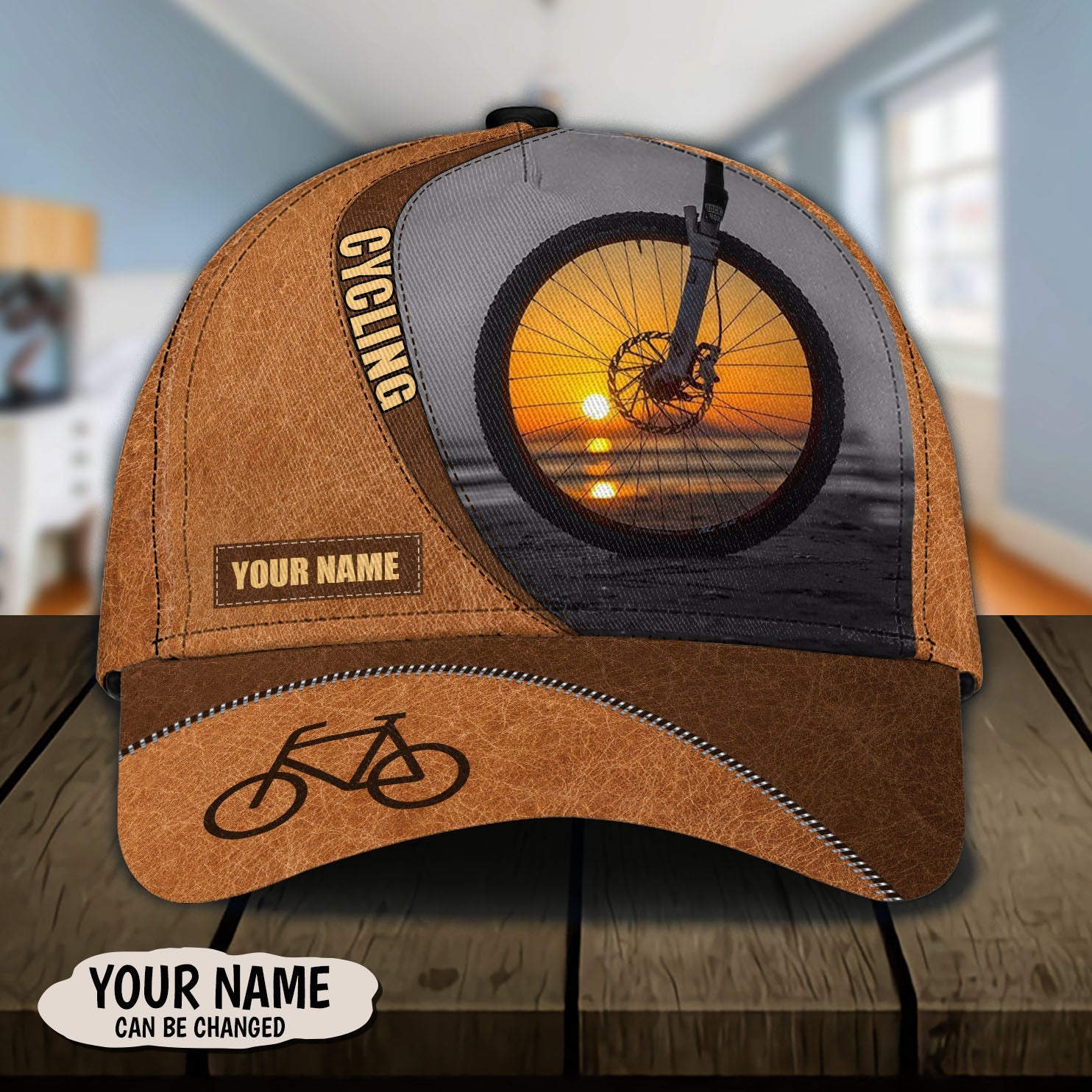 Personalized Cycling Classic Cap Trucker Hats Custom Hats Gifts For Men & Women