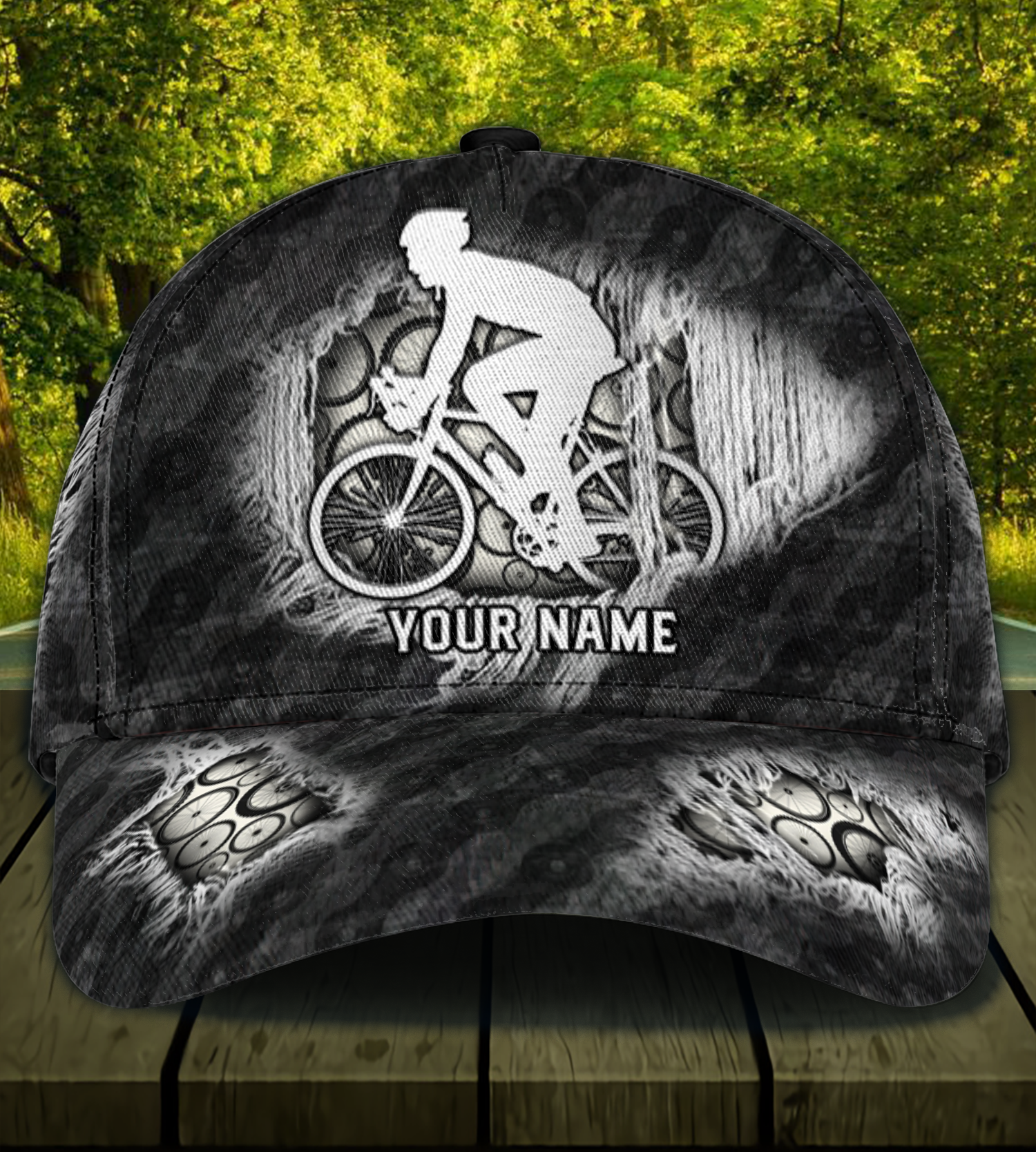 Personalized Cycling Classic Cap Trucker Hats Custom Hats Gifts For Men & Women