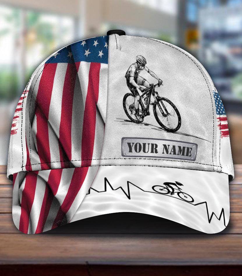 Personalized Cycling Classic Cap Trucker Hats Custom Hats Gifts For Men & Women