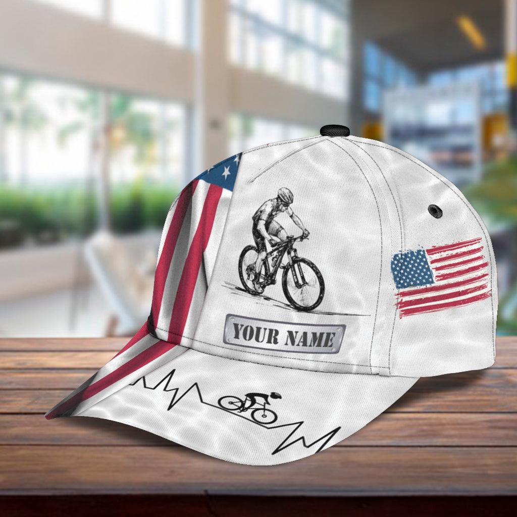 Personalized Cycling Classic Cap Trucker Hats Custom Hats Gifts For Men & Women