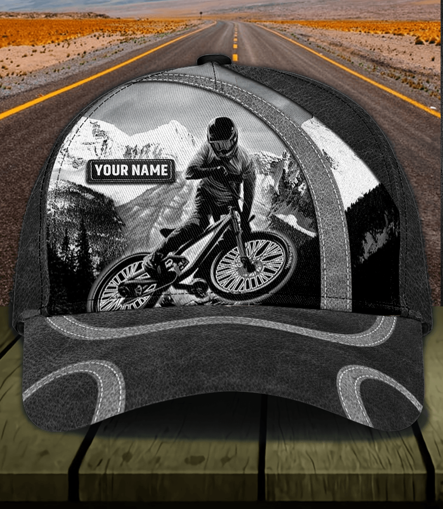 Personalized Cycling Classic Cap Trucker Hats Custom Hats Gifts For Men & Women