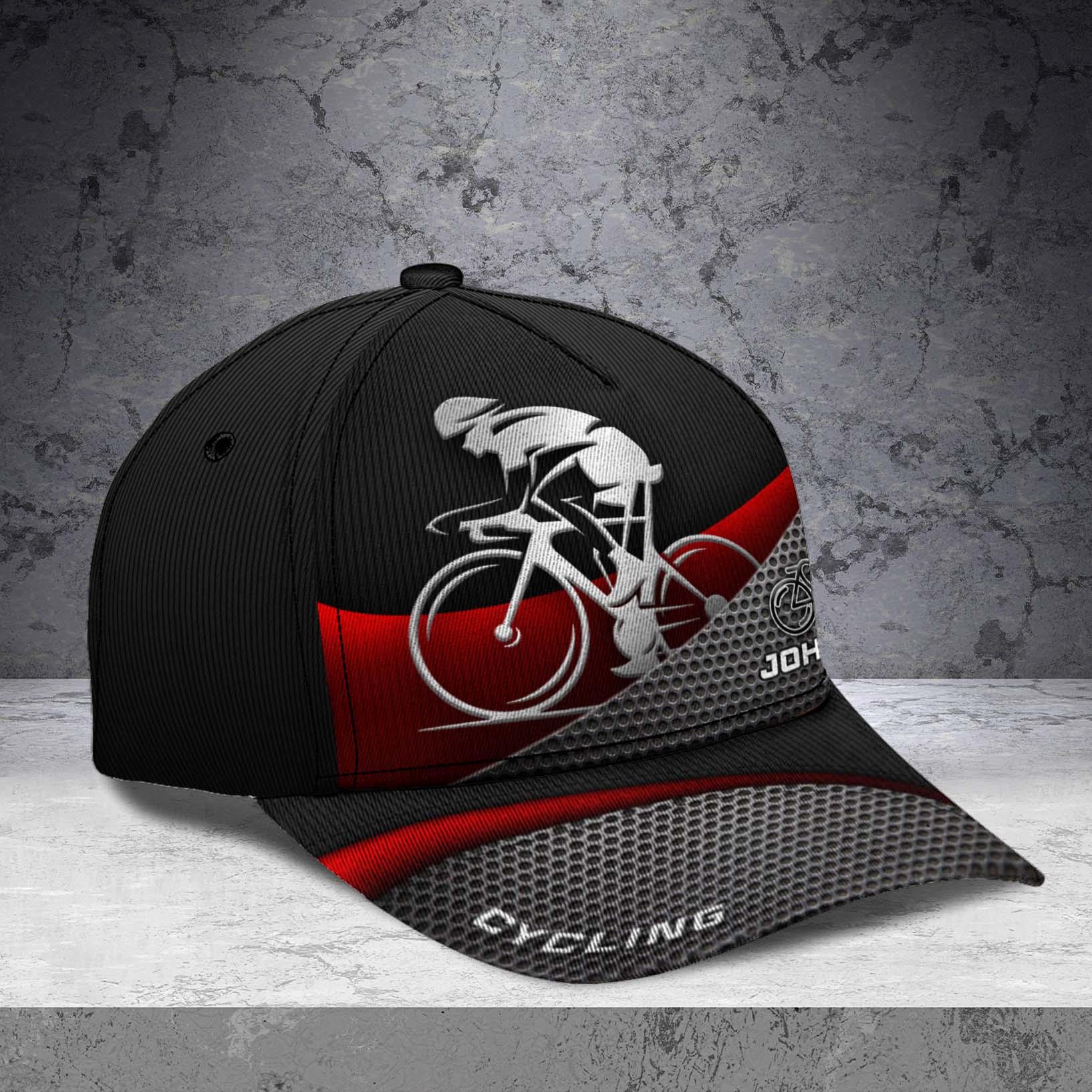 Personalized Cycling Classic Cap Trucker Hats Custom Hats Gifts For Men & Women