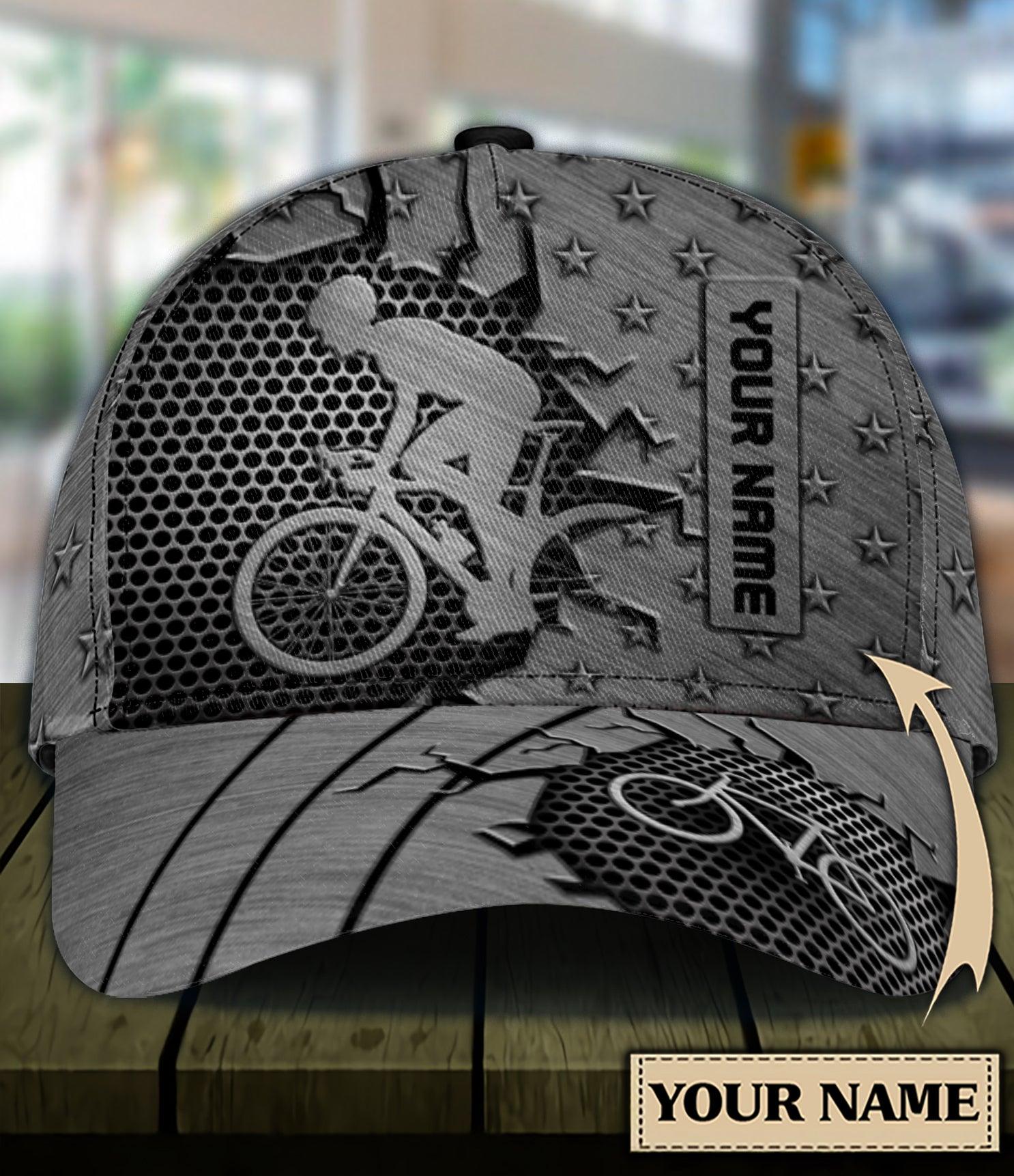 Personalized Cycling Classic Cap Trucker Hats Custom Hats Gifts For Men & Women