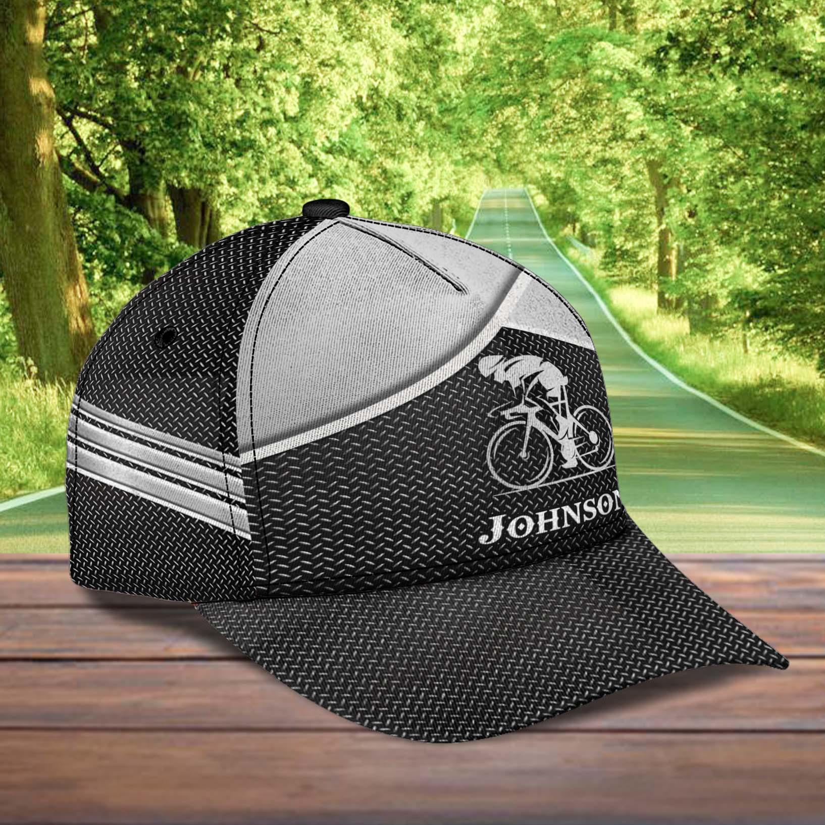 Personalized Cycling Classic Cap Trucker Hats Custom Hats Gifts For Men & Women