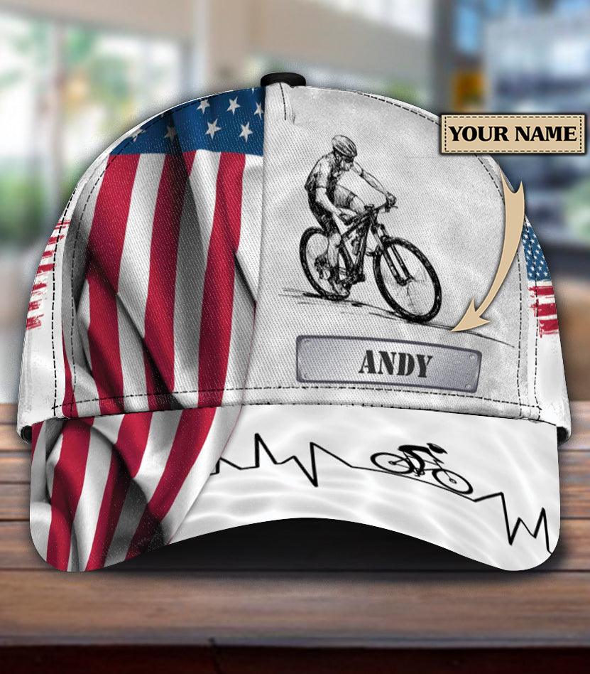 Personalized Cycling Classic Cap Trucker Hats Custom Hats Gifts For Men & Women