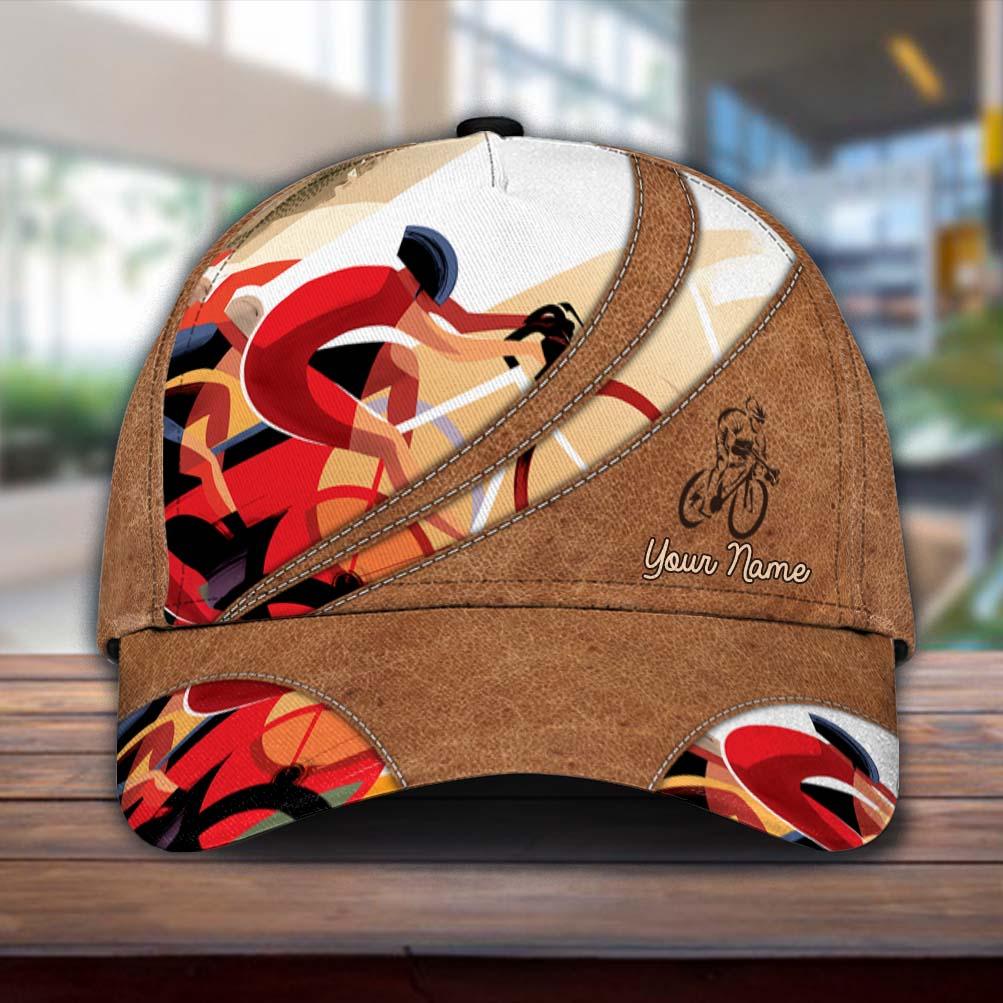 Personalized Cycling Classic Cap Trucker Hats Custom Hats Gifts For Men & Women