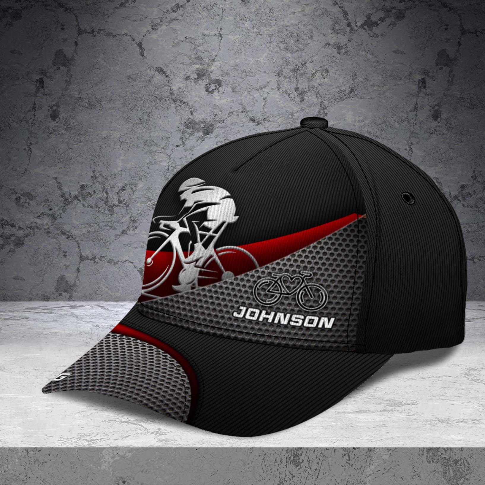 Personalized Cycling Classic Cap Trucker Hats Custom Hats Gifts For Men & Women