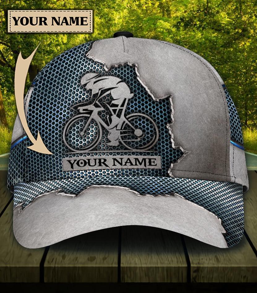 Personalized Cycling Classic Cap Trucker Hats Custom Hats Gifts For Men & Women