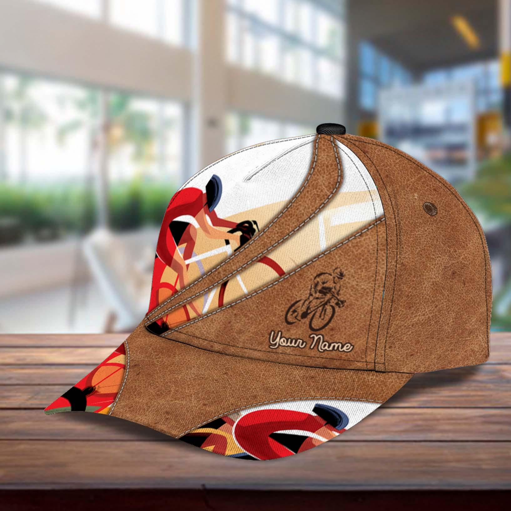 Personalized Cycling Classic Cap Trucker Hats Custom Hats Gifts For Men & Women