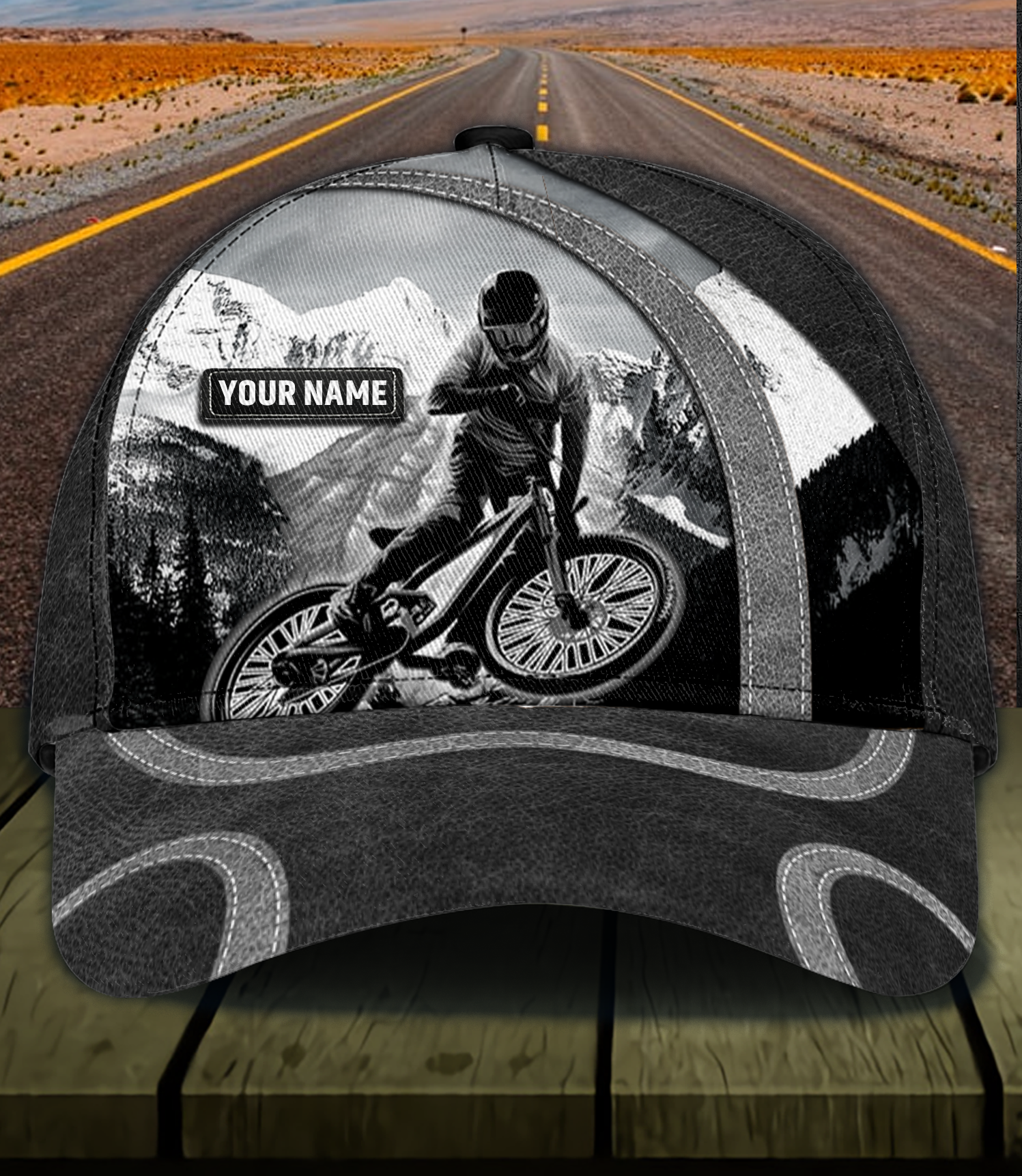 Personalized Cycling Classic Cap Trucker Hats Custom Hats Gifts For Men & Women