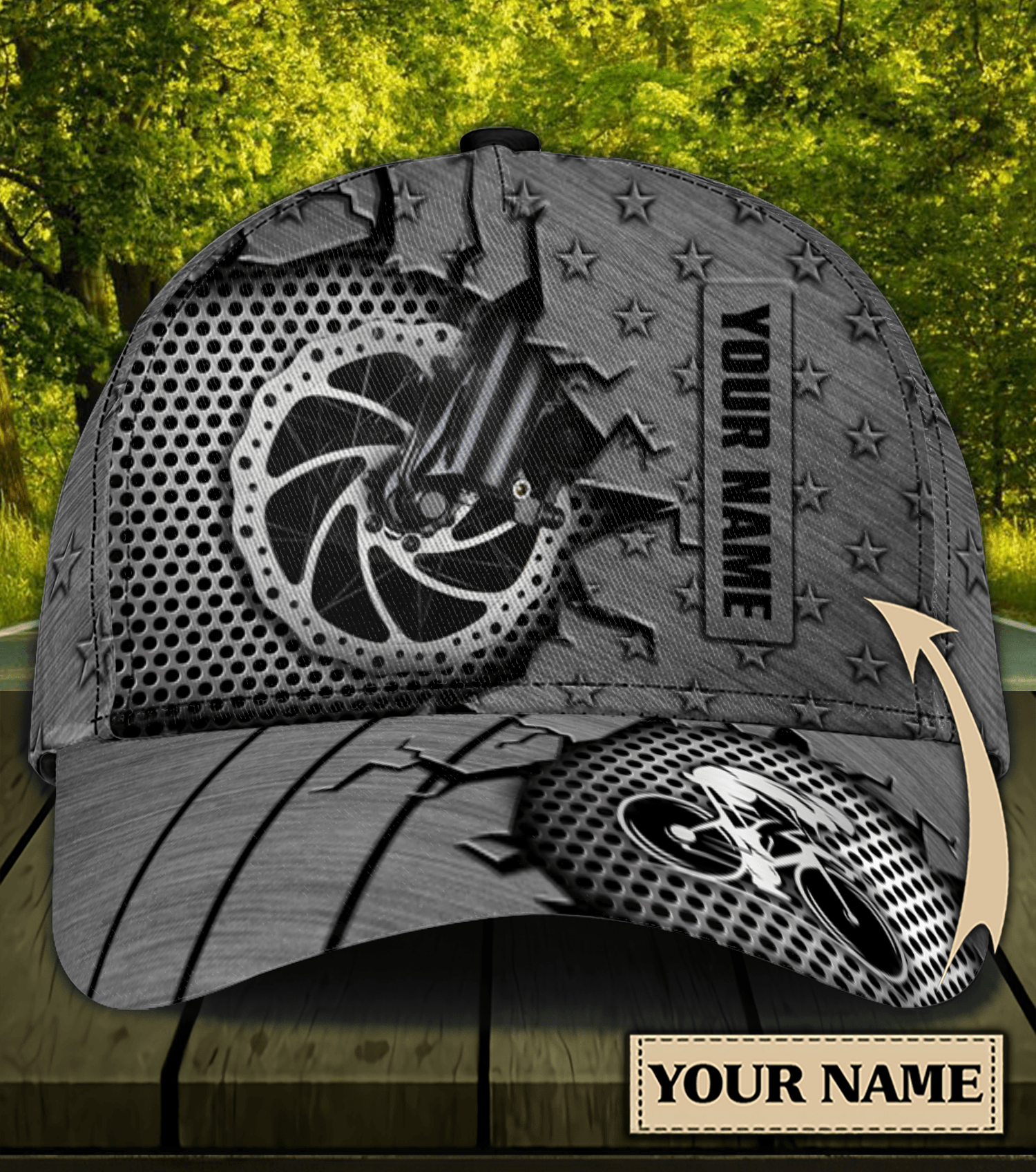 Personalized Cycling Classic Cap Trucker Hats Custom Hats Gifts For Men & Women