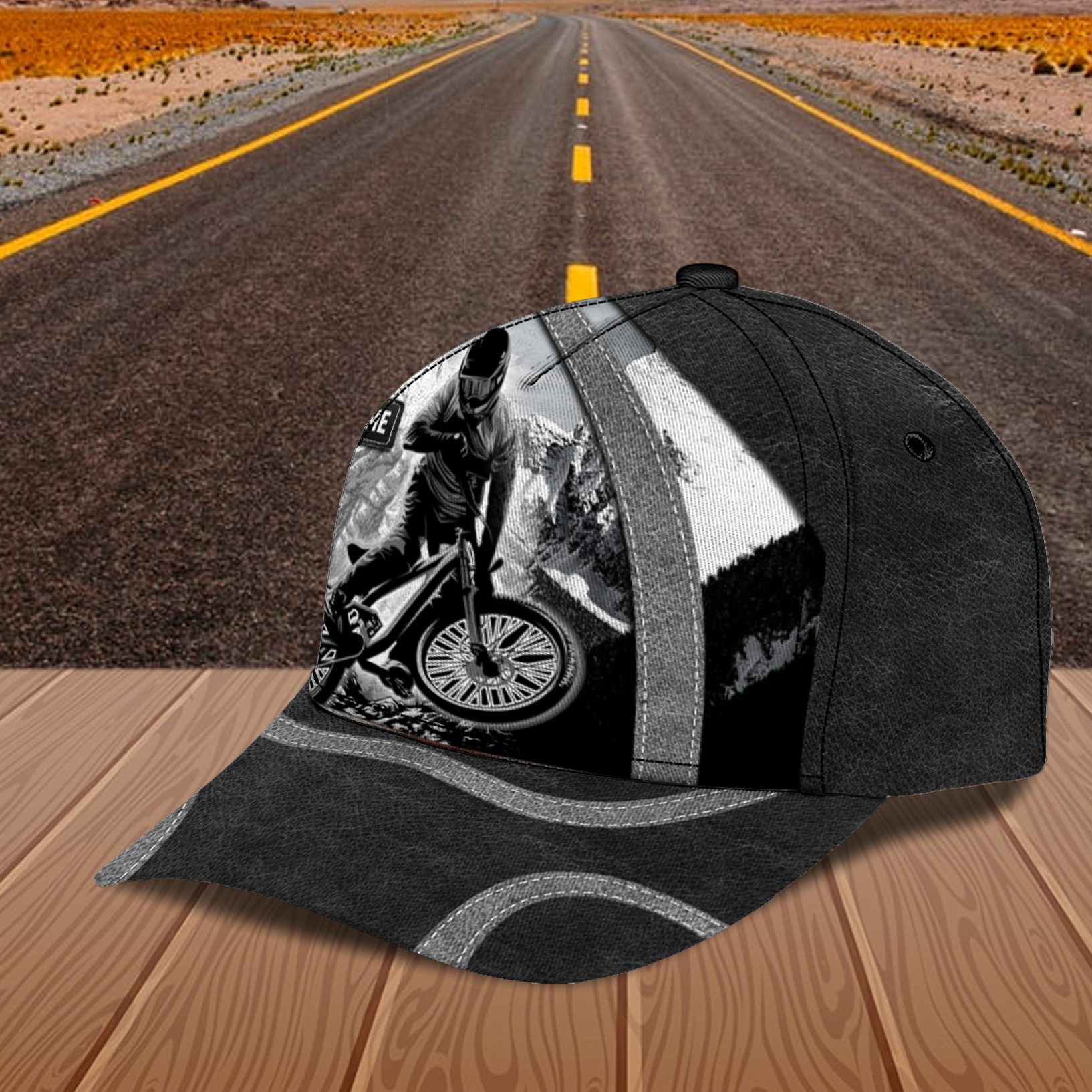 Personalized Cycling Classic Cap Trucker Hats Custom Hats Gifts For Men & Women