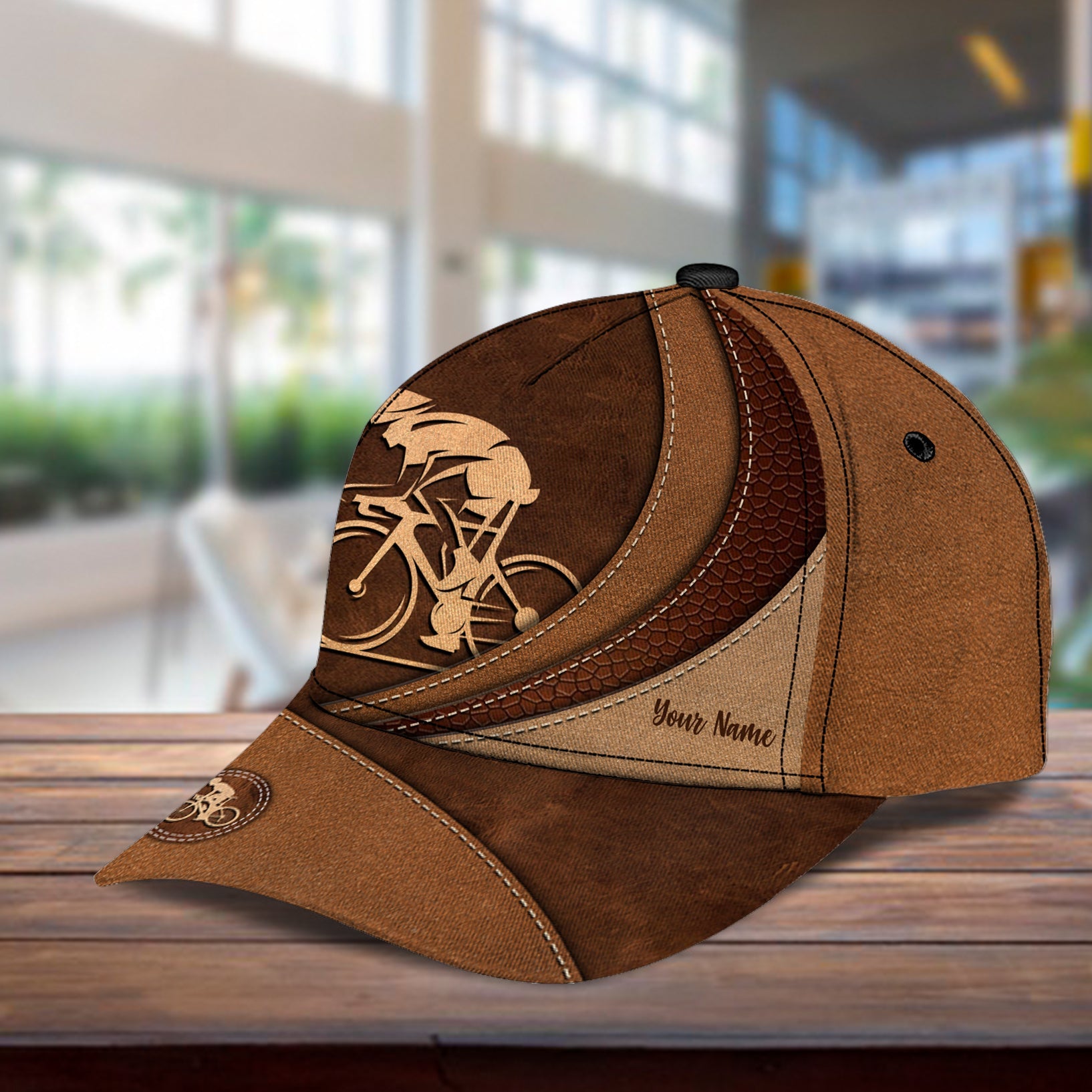 Personalized Cycling Classic Cap  Trucker Hats Custom Hats Gifts For Men & Women
