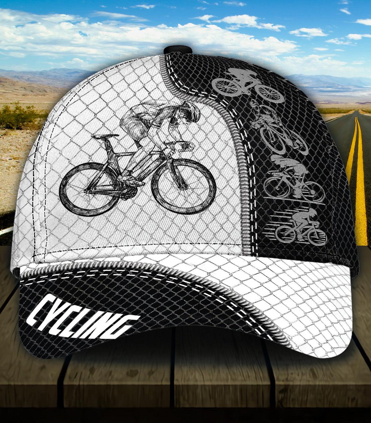 Personalized Cycling Classic Cap Trucker Hats Custom Hats Gifts For Men & Women