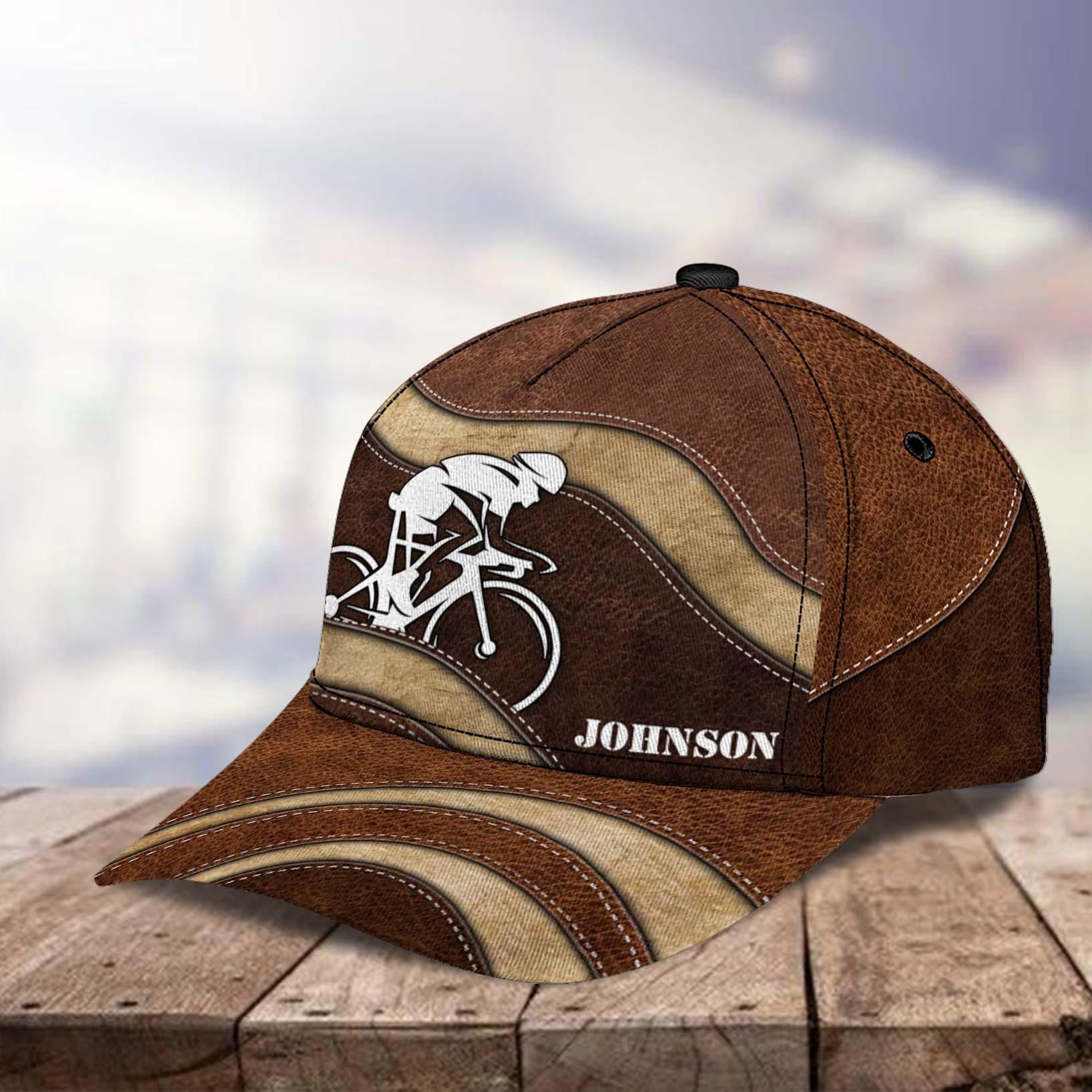 Personalized Cycling Classic Cap Trucker Hats Custom Hats Gifts For Men & Women