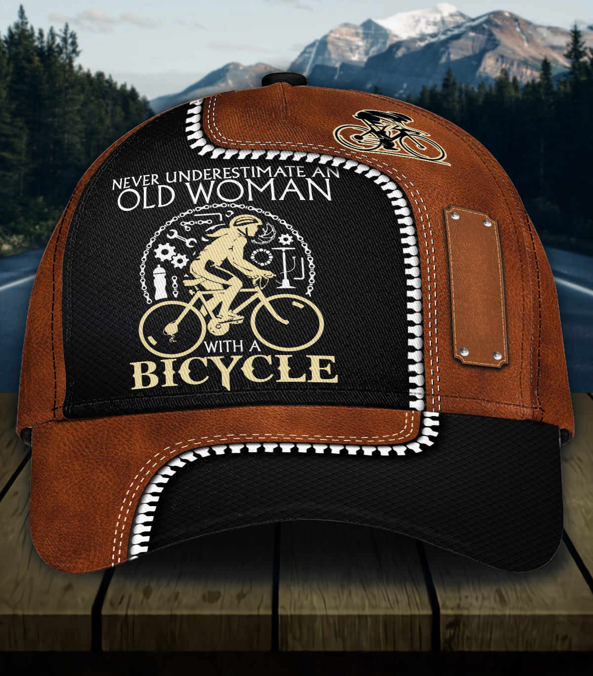 Personalized Cycling Classic Cap Trucker Hats Custom Hats Gifts For Men & Women