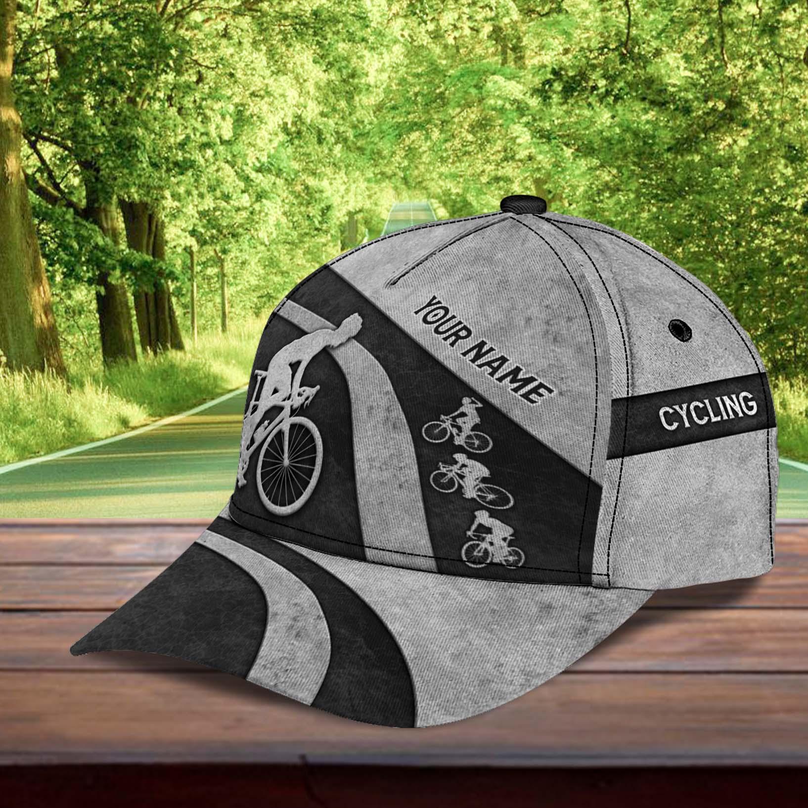 Personalized Cycling Classic Cap Trucker Hats Custom Hats Gifts For Men & Women