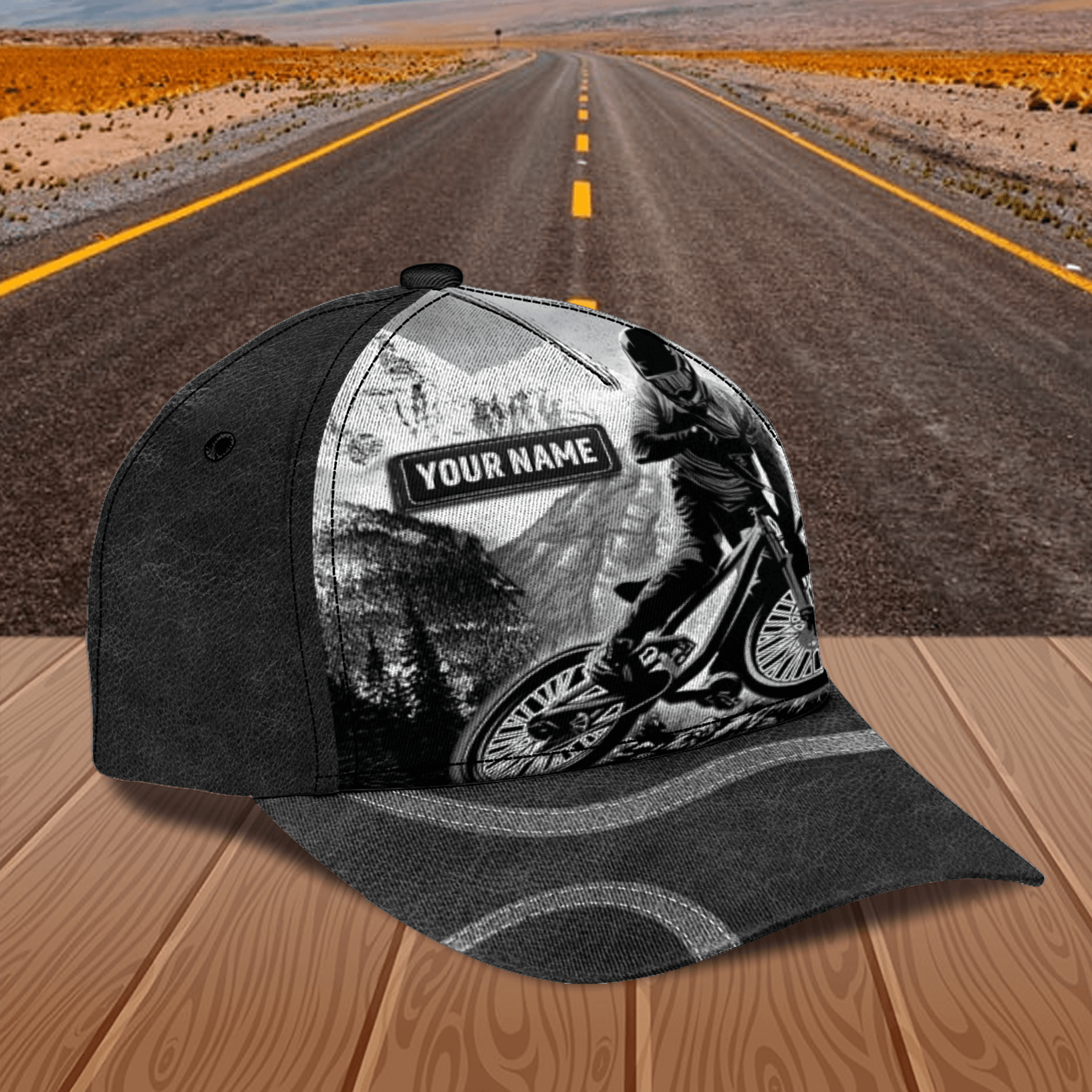 Personalized Cycling Classic Cap Trucker Hats Custom Hats Gifts For Men & Women
