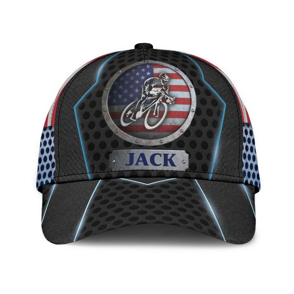 Personalized Cycling Classic Cap Trucker Hats Custom Hats Gifts For Men & Women