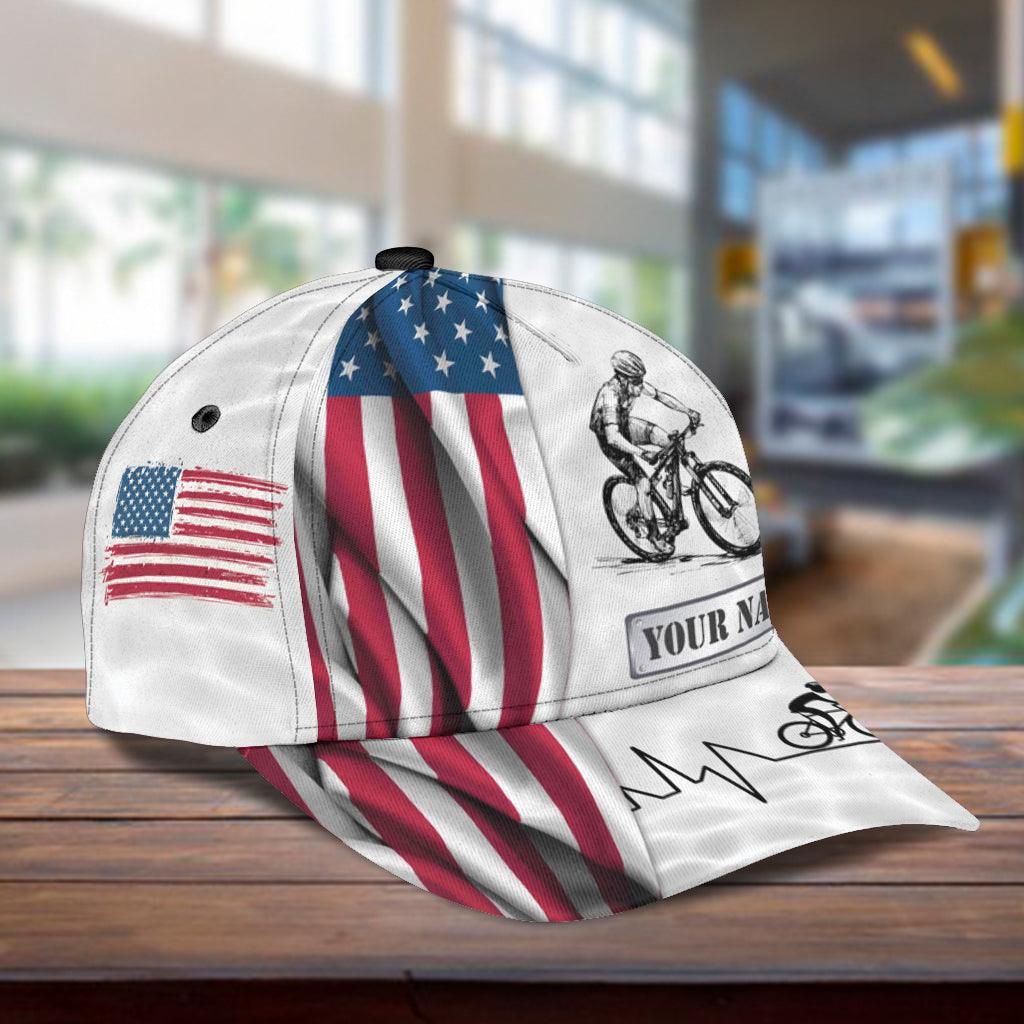 Personalized Cycling Classic Cap Trucker Hats Custom Hats Gifts For Men & Women