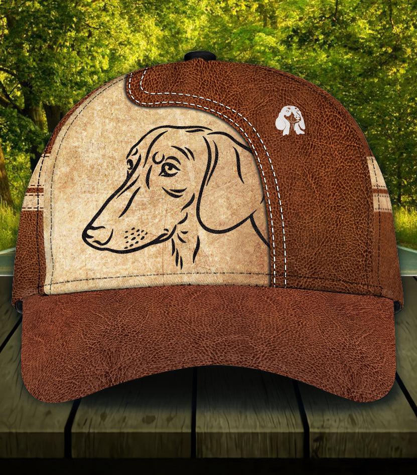 Personalized Dachshund Classic Cap, Personalized Gift for Dachshund Lovers Trucker Hats Custom Hats Gifts For Men & Women