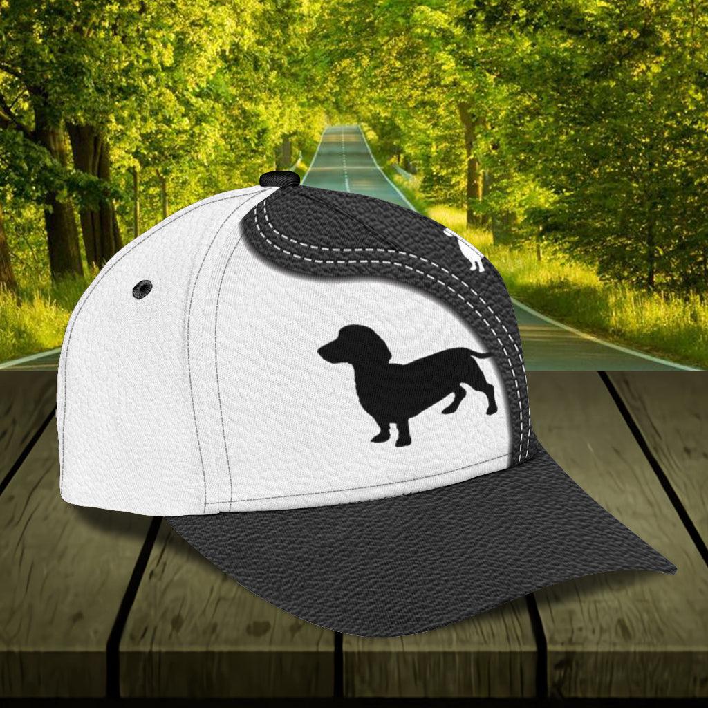 Personalized Dachshund Classic Cap, Personalized Gift for Dachshund Lovers Trucker Hats Custom Hats Gifts For Men & Women