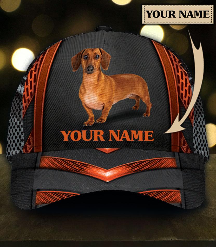 Personalized Dachshund Classic Cap, Personalized Gift for Dachshund Lovers Trucker Hats Custom Hats Gifts For Men & Women