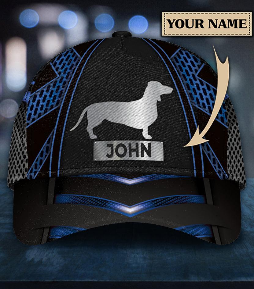 Personalized Dachshund Classic Cap, Personalized Gift for Dachshund Lovers Trucker Hats Custom Hats Gifts For Men & Women