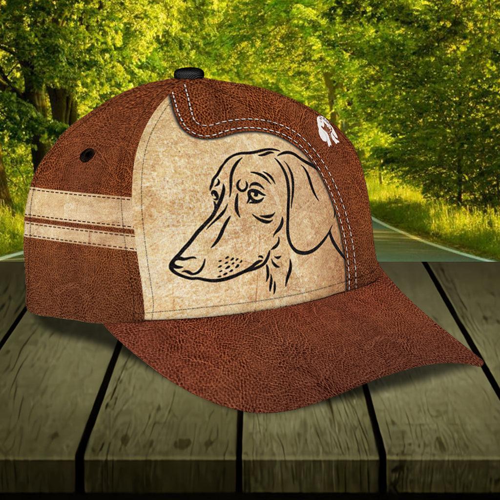 Personalized Dachshund Classic Cap, Personalized Gift for Dachshund Lovers Trucker Hats Custom Hats Gifts For Men & Women