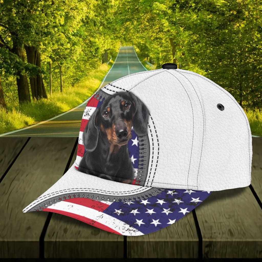 Personalized Dachshund Classic Cap, Personalized Gift for Dachshund Lovers Trucker Hats Custom Hats Gifts For Men & Women