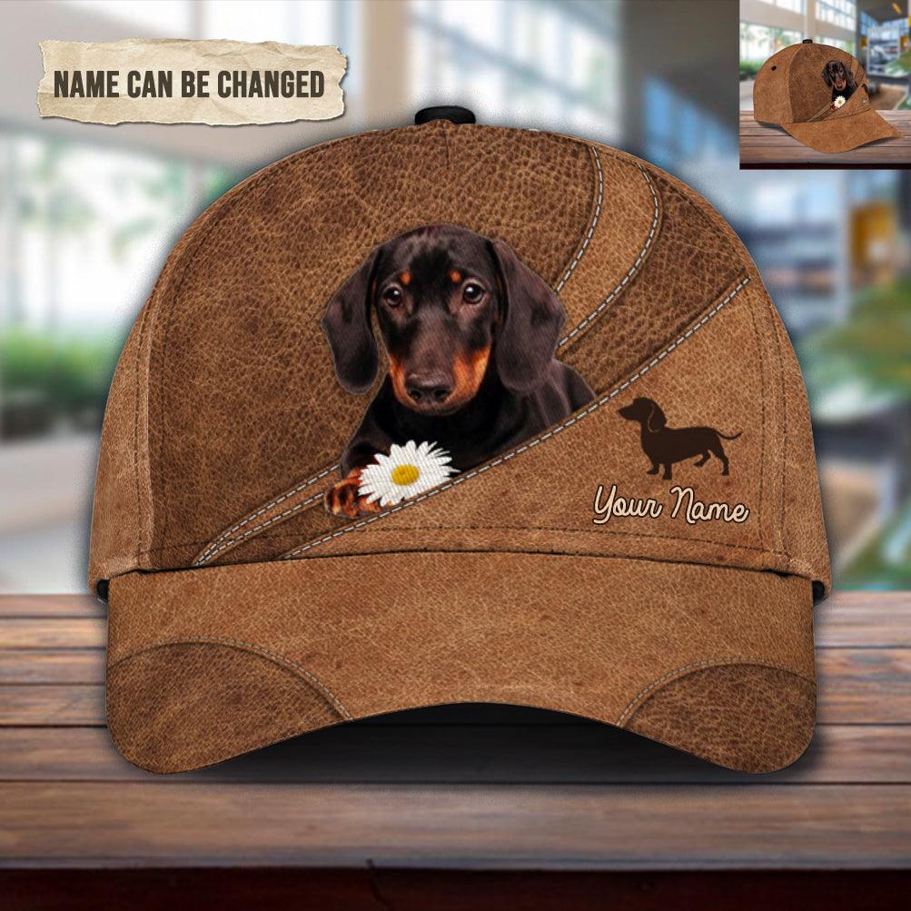 Personalized Dachshund Classic Cap, Personalized Gift for Dachshund Lovers Trucker Hats Custom Hats Gifts For Men & Women