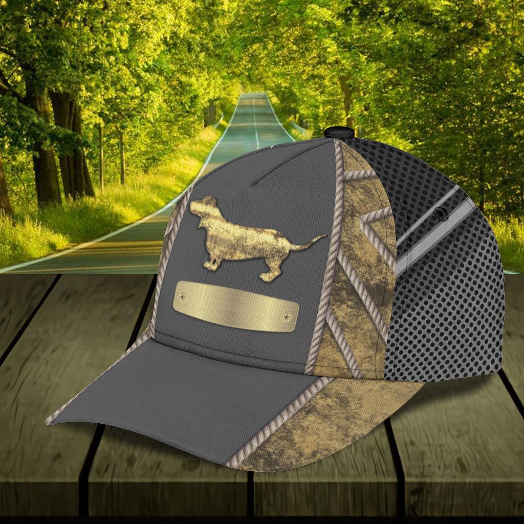 Personalized Dachshund Classic Cap, Personalized Gift for Dachshund Lovers Trucker Hats Custom Hats Gifts For Men & Women